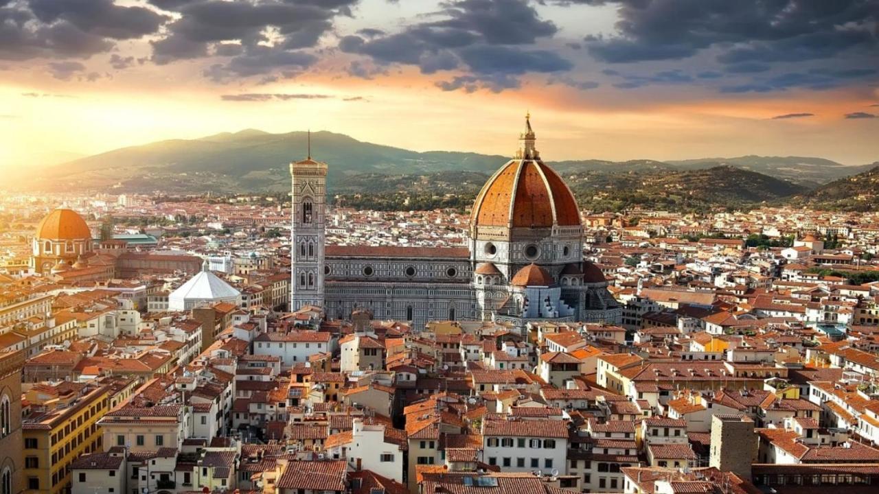 Romantico Attichino Con Terrazzo Vista Duomo !! Флоренция Экстерьер фото